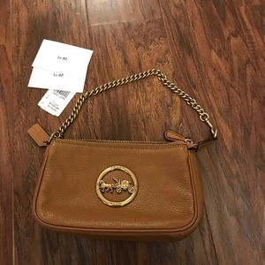 Authentic Coach baguette/clutch